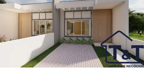 Casa Geminada com 2 quartos no Loteamento Estrela