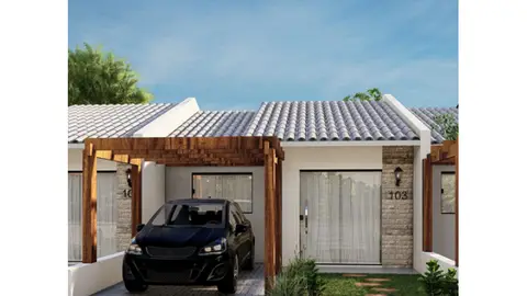 Casa Geminada com 2 quartos no Jardim Colina Verde