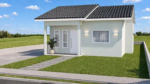 Casa com 2 quartos no Jardim Colina Verde