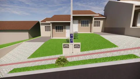 Casa com 2 quartos no Loteamento Villagio