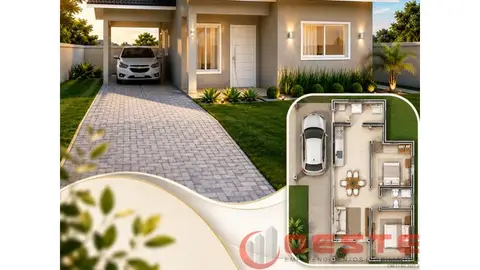 Casa com 2 quartos no Loteamento Primavera