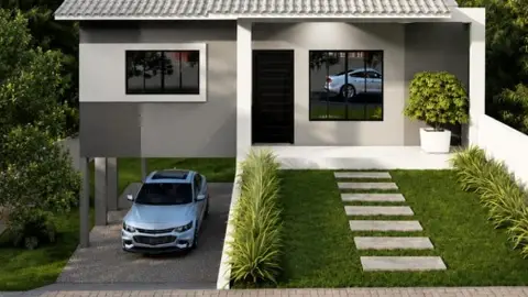 Casa para Venda, Maravilha / SC, bairro Loteamento Colina Verde, 2 dormitórios, 1 banheiro, área total 69 m²