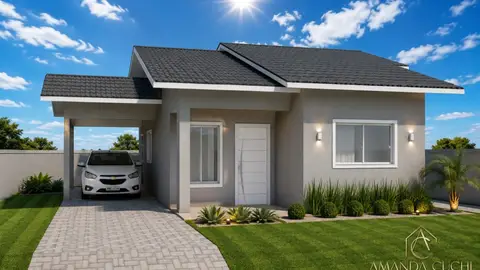 Casa para Venda, Maravilha / SC, bairro Loteamento Primavera, 2 dormitórios, 1 banheiro, 1 vaga de garagem, área total 394 m², área construí