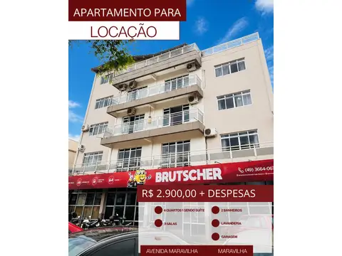 Apartamento com 4 quartos no Centro